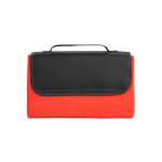 Coperta picnic promozionale in pile richiudibile 180g/m² Meadow color rosso