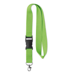 Lanyard Woven Plus 15mm color verde mela
