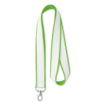 Lanyard Double 20mm color verde mela