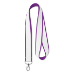 Lanyard Double 20mm color viola
