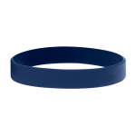 Braccialetti in silicone economici personalizzati con Altorilievo color blu