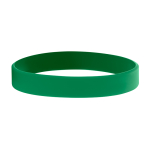 Braccialetti in silicone economici personalizzati con Altorilievo color verde