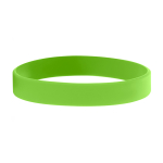 Braccialetti in silicone economici personalizzati con Altorilievo color lime