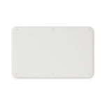 Caricatore wireless personalizzato in bambù con supporto 5W Tray color bianco quinta vista