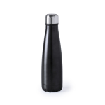 Borracce acciaio inox personalizzate tappo di sicurezza 630ml Herilox color nero prima vista