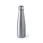 Borracce acciaio inox personalizzate tappo di sicurezza 630ml Herilox color argento prima vista