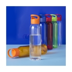 Borracce personalizzate in tritan tappo a vita 650ml Sunset color rosso immagine stile di vita