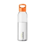 Borracce personalizzate in tritan tappo a vita 650ml Sunset color arancione vista con stampa tampografica
