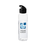 Borracce personalizzate in tritan tappo a vita 650ml Sunset vista area di stampa