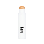 Bottiglia personalizzata con tappo in sughero 590ml Avenue Park vista area di stampa