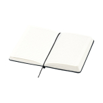 Taccuino A4 in cartoncino rivestito in PU e fogli a righe JournalBooks color nero seconda vista