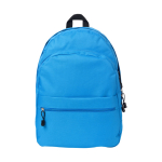 Zaino promozionale tanti colori doppio scomparto tasca frontale Teens color blu vista frontale
