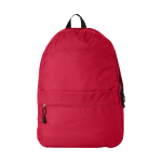Zaino promozionale tanti colori doppio scomparto tasca frontale Teens color rosso vista frontale