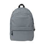 Zaino promozionale tanti colori doppio scomparto tasca frontale Teens color grigio vista frontale