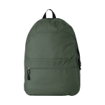 Zaino promozionale tanti colori doppio scomparto tasca frontale Teens color verde vista frontale