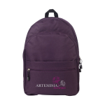 Zaino promozionale tanti colori doppio scomparto tasca frontale Teens seconda vista con stampa in serigrafia