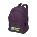 Zaino promozionale tanti colori doppio scomparto tasca frontale Teens seconda vista con stampa in serigrafia