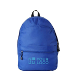 Zaino promozionale tanti colori doppio scomparto tasca frontale Teens vista area di stampa