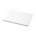 Mouse pad personalizzato in schiuma EVA e carta laminata Publish color bianco seconda vista