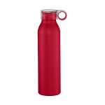 Borraccia alluminio da personalizzare finitura mate Aluring 650ml color rosso