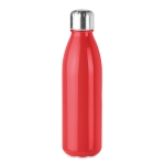 Colorate bottiglie d'acqua personalizzate 650ml UrbanStyle Crystal color rosso