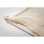 Sacchetti da 140g con trama a rete da 110g con chiusura coulisse Eco Verdure color beige quarta vista