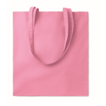 Colorate shopper personalizzate di cotone da 180 g/m² EcoColor Superb color rosa