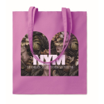 Colorate shopper personalizzate di cotone da 180 g/m² EcoColor Superb color viola vista principale