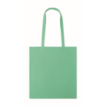 Colorate shopper personalizzate di cotone da 180 g/m² EcoColor Superb color verde menta seconda vista
