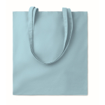 Colorate shopper personalizzate di cotone da 180 g/m² EcoColor Superb color azzurro