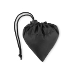 Borsa di plastica riciclata ripiegabile per la spesa Strawberry RPET color nero seconda vista