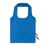 Borsa di plastica riciclata ripiegabile per la spesa Strawberry RPET color blu