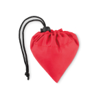 Borsa di plastica riciclata ripiegabile per la spesa Strawberry RPET color rosso seconda vista