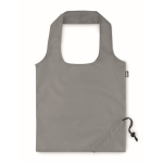 Borsa di plastica riciclata ripiegabile per la spesa Strawberry RPET color grigio scuro