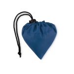 Borsa di plastica riciclata ripiegabile per la spesa Strawberry RPET color blu reale seconda vista