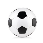 Palloni da calcio personalizzati dal diametro di 15cm Mini color bianco/nero terza vista
