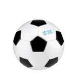 Palloni da calcio personalizzati dal diametro di 15cm Mini color bianco/nero vista area di stampa