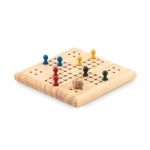 Gioco ''Non ti arrabbiare'' in legno tabellone pedine in sacchetto Smart color legno