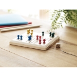 Gioco ''Non ti arrabbiare'' in legno tabellone pedine in sacchetto Smart color legno vista ambiente principale