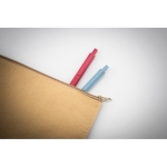 Astuccio promozionale in carta di forma rettangolare Paper color beige seconda vista