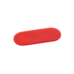 Copri webcam personalizzato con logo con apertura scorrevole Spyshield color rosso