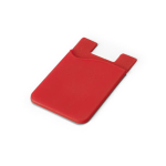 Portatessere personalizzato con adesivo retro smartphone SiliconCase