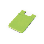 Portatessere personalizzato con adesivo retro smartphone SiliconCase