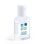 Gel mani promozionale in dispenser tappo di sicurezza 15ml Pocket vista area di stampa