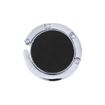 Reggiborsa da tavolo in metallo con corona in similpelle Colors color nero prima vista