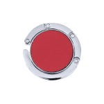 Reggiborsa da tavolo in metallo con corona in similpelle Colors color rosso prima vista