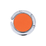 Reggiborsa da tavolo in metallo con corona in similpelle Colors color arancione prima vista