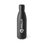 Colorate bottiglie d'acqua personalizzate  790ml Lifestyle Matt color nero seconda vista