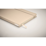 Taccuini promoizonali A5 con elastico pagine a righe riciclate RPET quinta vista fotografica