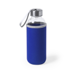 Borracce gadget con custodia colorata 420ml Crystal Colorful color blu prima vista